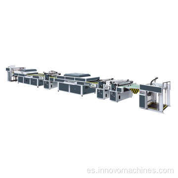 ZXSG-1200D Máquina de recubrimiento UV automática (tres capas)